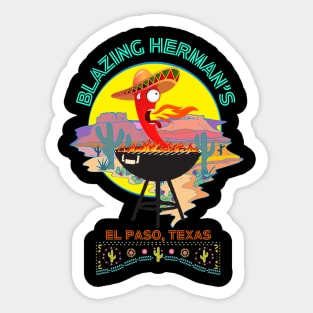 Blazing Herman’s Sticker